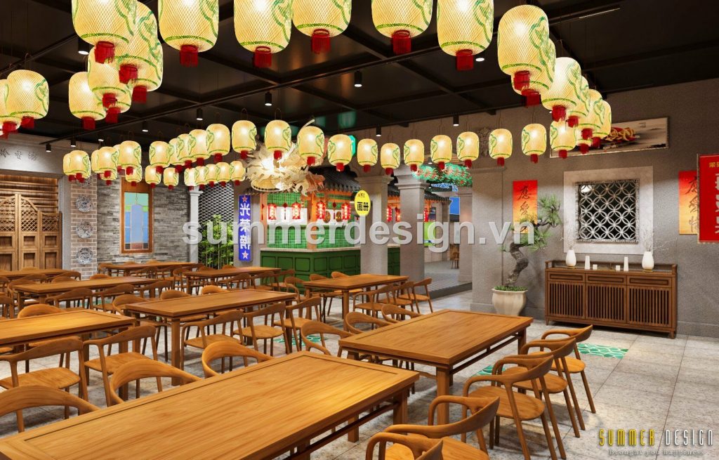 Thiết kế nhà hàng Tòng phong cách HongKong hơn 1000m2
